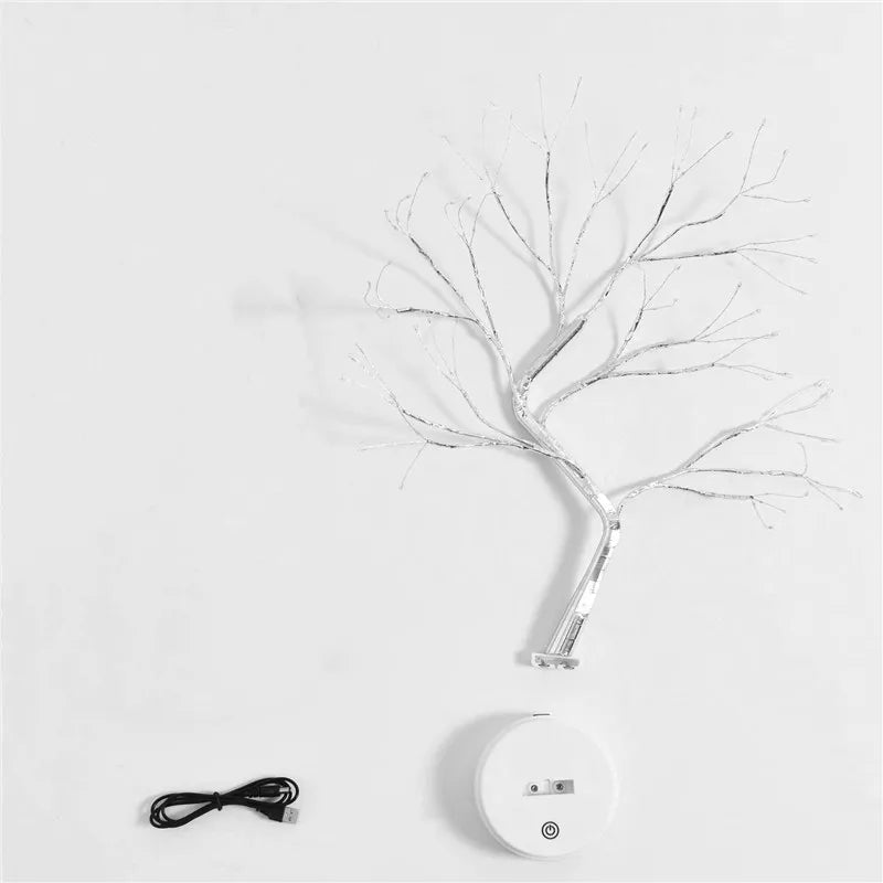 LED Mini Christmas Tree Light – Decorative Copper Wire Fairy Lamp
