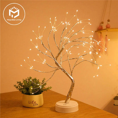 LED Mini Christmas Tree Light – Decorative Copper Wire Fairy Lamp